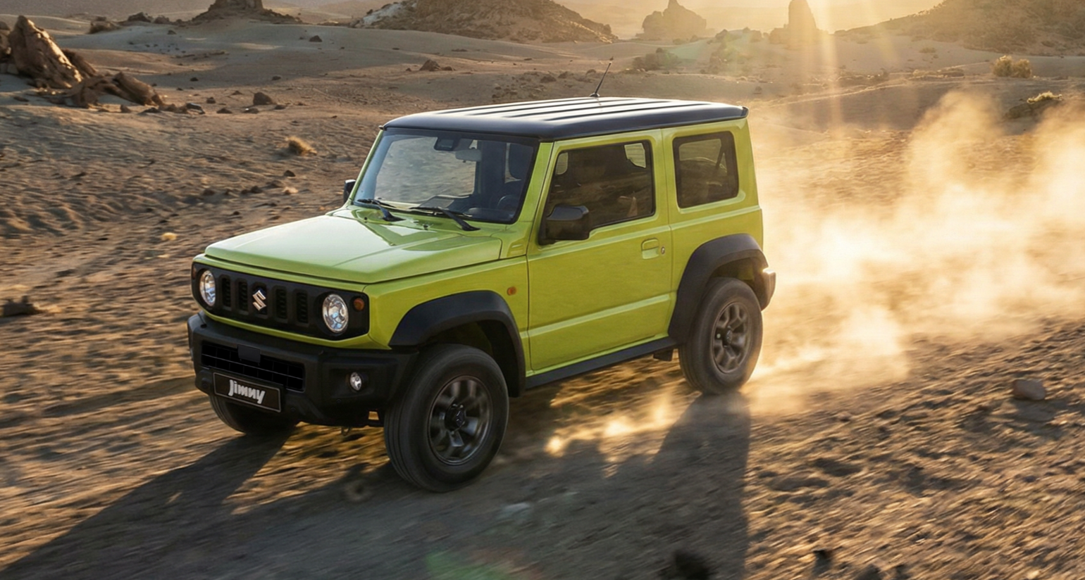 a bordo del Suzuki Jimny 3 puertas GLX AT
