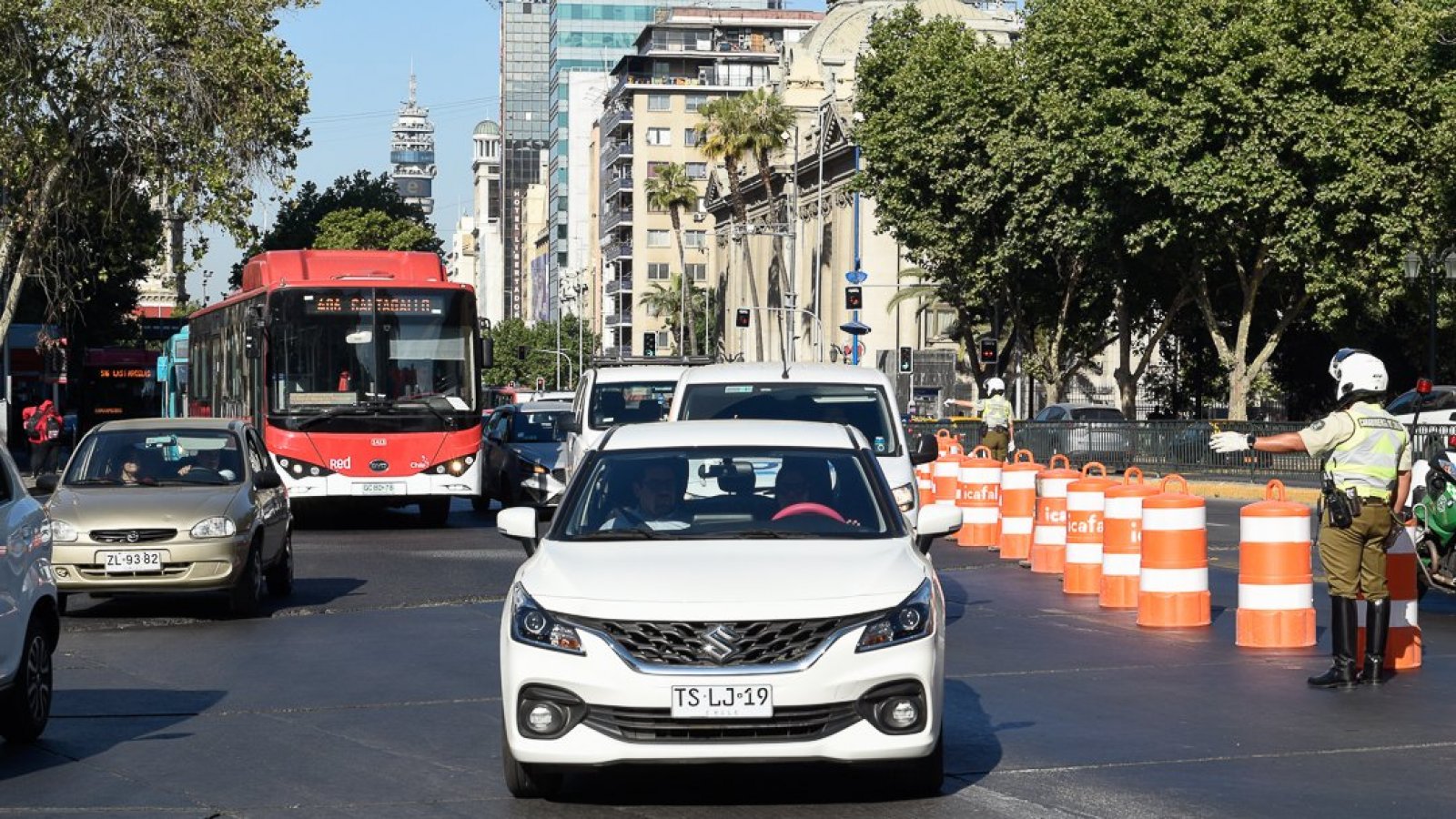 Tasa de motorización de Chile