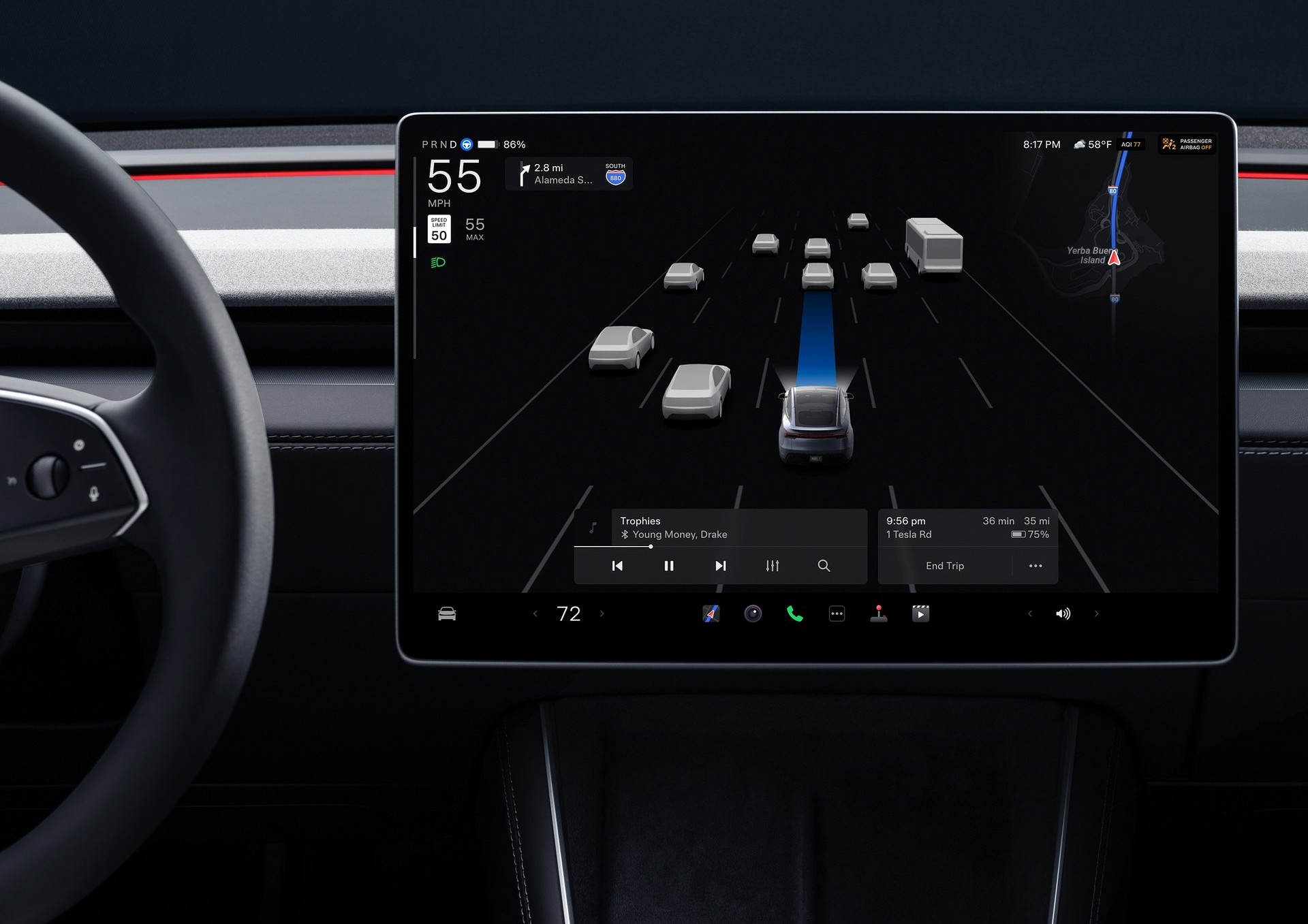 seguridad del Full Self-Driving de Tesla